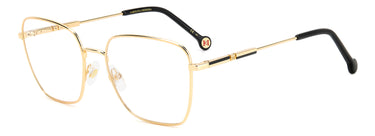 Designer Women Carolina Herrera Eyeglasses: HER 0162 - Rose Gold- SpecSMART Eye Clinic (Diagonal View)